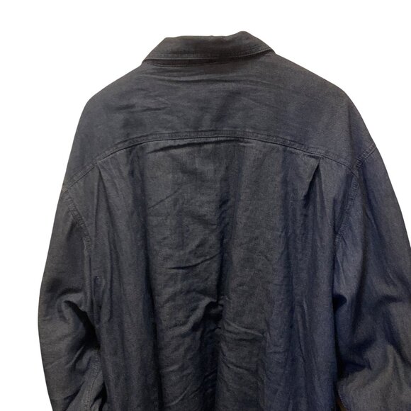 Wrangler Men's Sherpa-Lined Denim Shirt Jacket Button-Down Sz XL VTG Old Stock - Picture 12 of 12